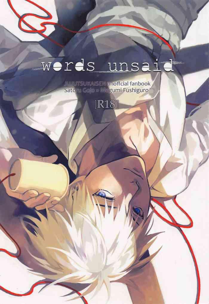 words unsaid cover